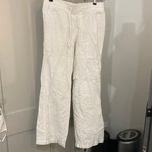 XS Old Navy White Beach Pants